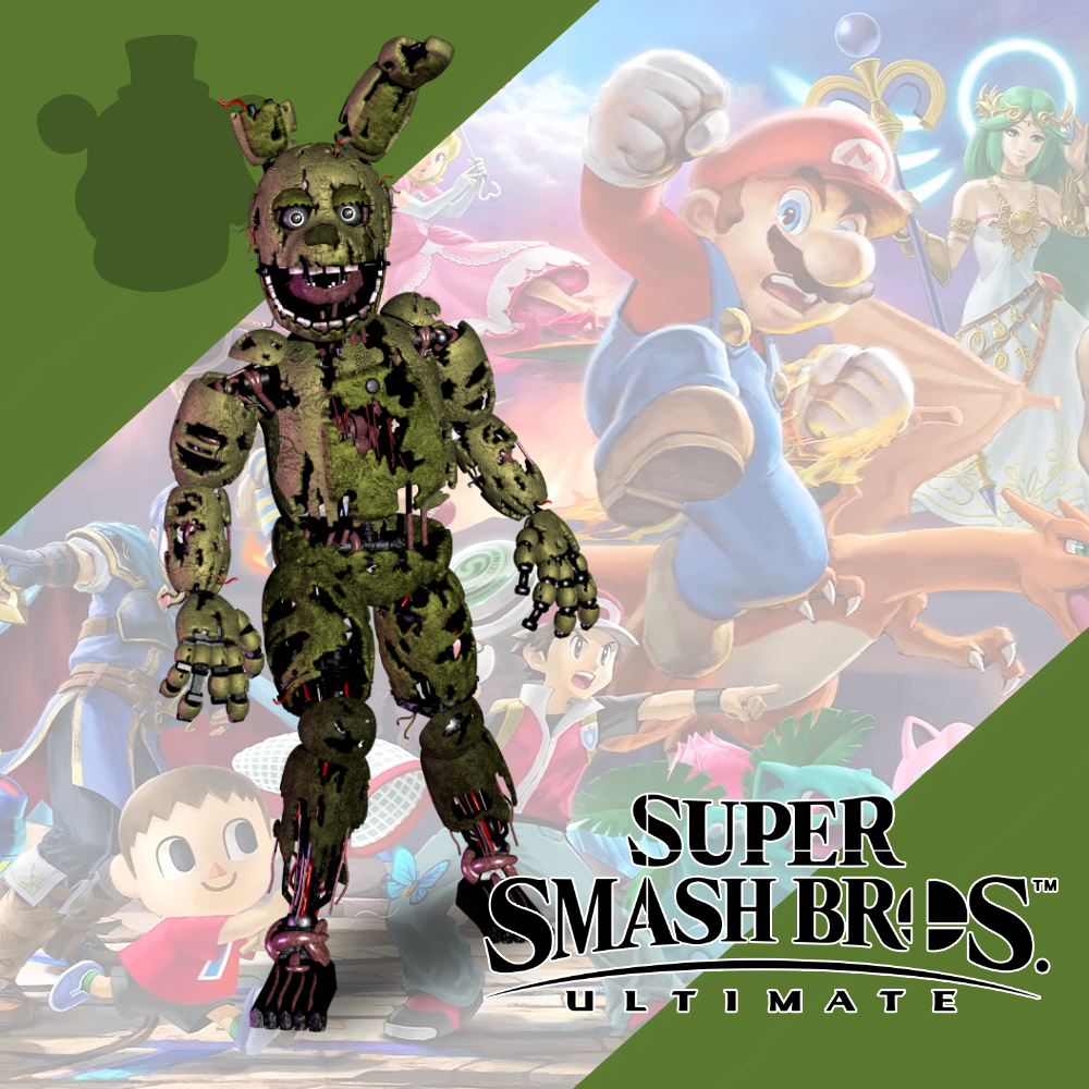 Ultimate Spring Trap Super Smash Bros Ultimate | Springtrap by WicherOfficial on DeviantArt