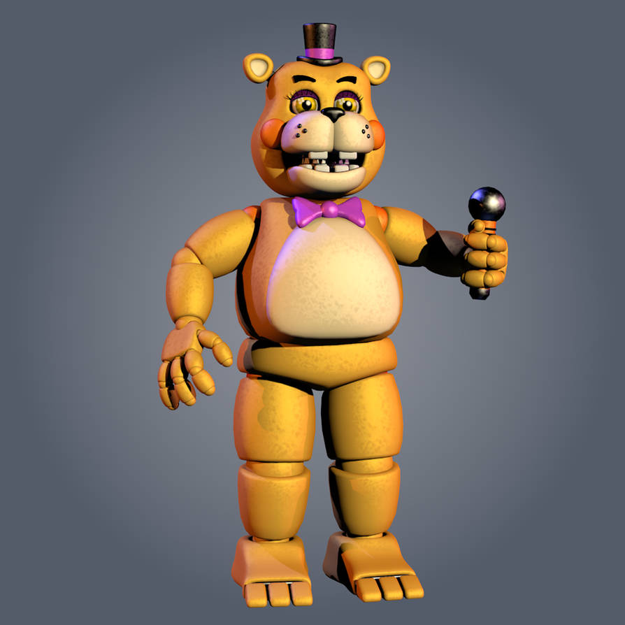 Spring Freddy Toy Fredbear and Toy Spring Bonnie by WicherOfficial on DeviantArt