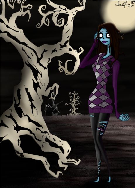 Self Portrait Tim Burton Style