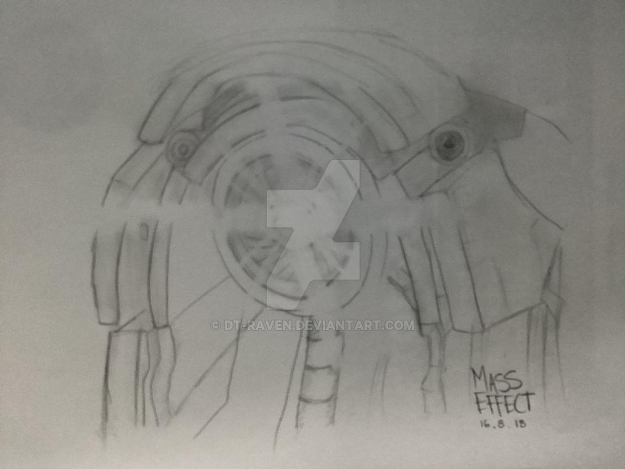 Geth Deviantart Geth - Mass Effect by DT-RAVEN on DeviantArt