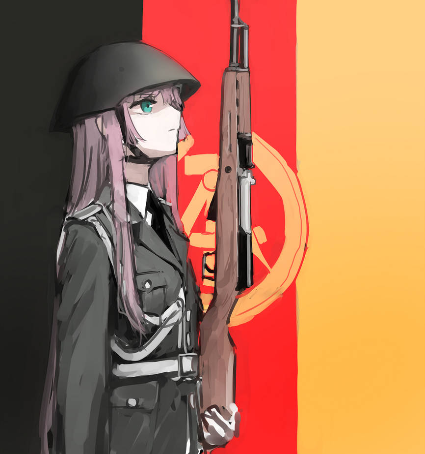 Солдат нна ГДР арт
