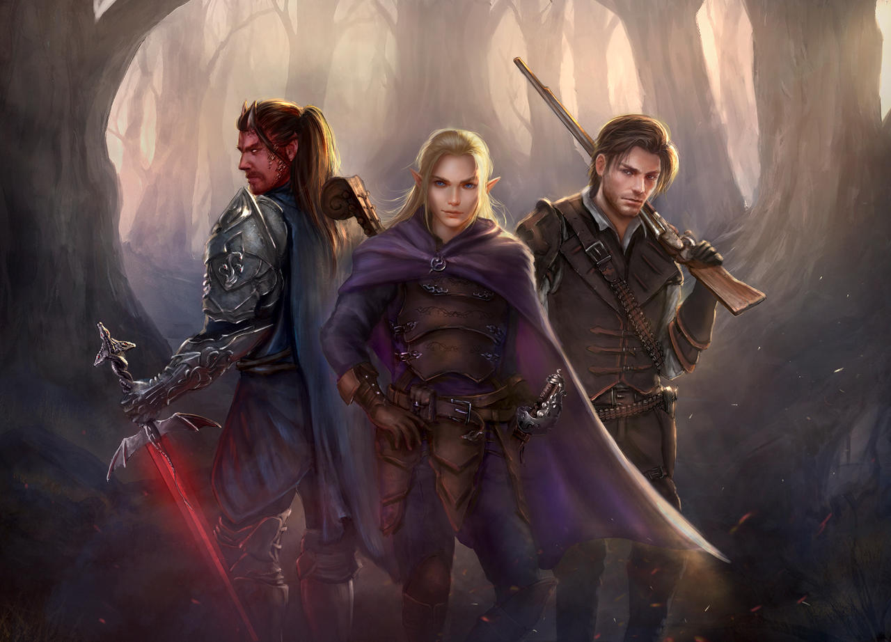 Dungeons and Dragons by TamikaProud