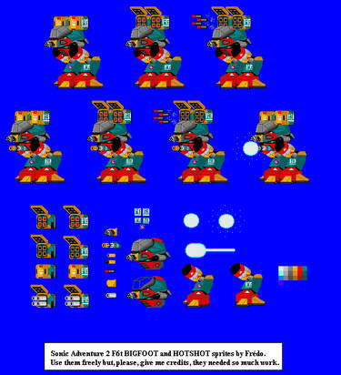 Whacker boss (Metal Sonic Rebooted) sprite sheet by LoraTWolf46 on  DeviantArt
