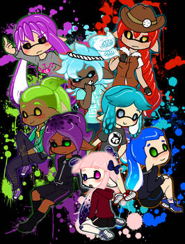 Squid friends