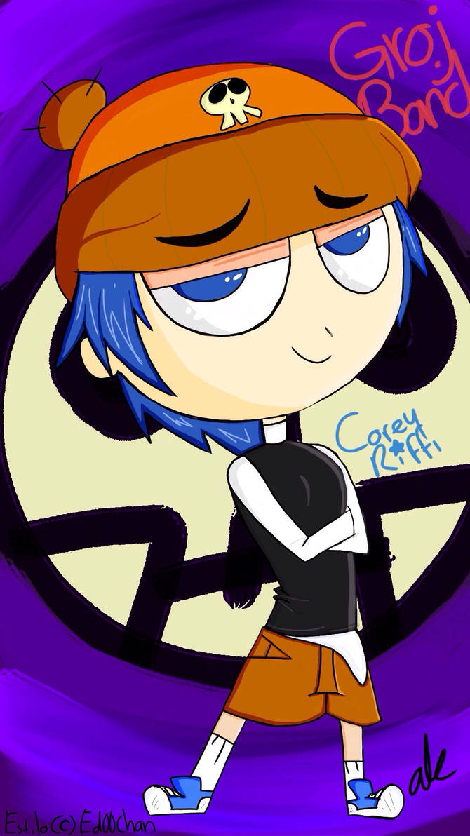 Corey Riffin de Grojband Estilo Ed00chan by goingunder9 on DeviantArt