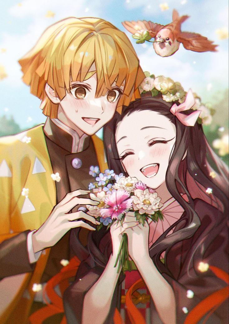 Nezuko x Zenitsu 2 by JACKIEPANDACHU on DeviantArt