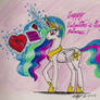 Happy Valentine's Day Princess Celestia