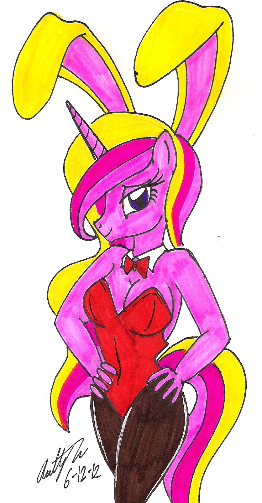 Princess Cadence in Bunny Suit