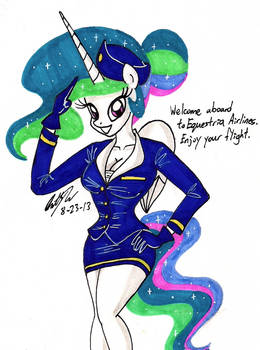 Flight Attendant Celestia