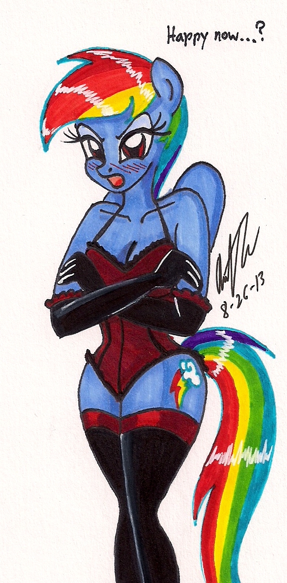 Rainbow Dash's Lingerie