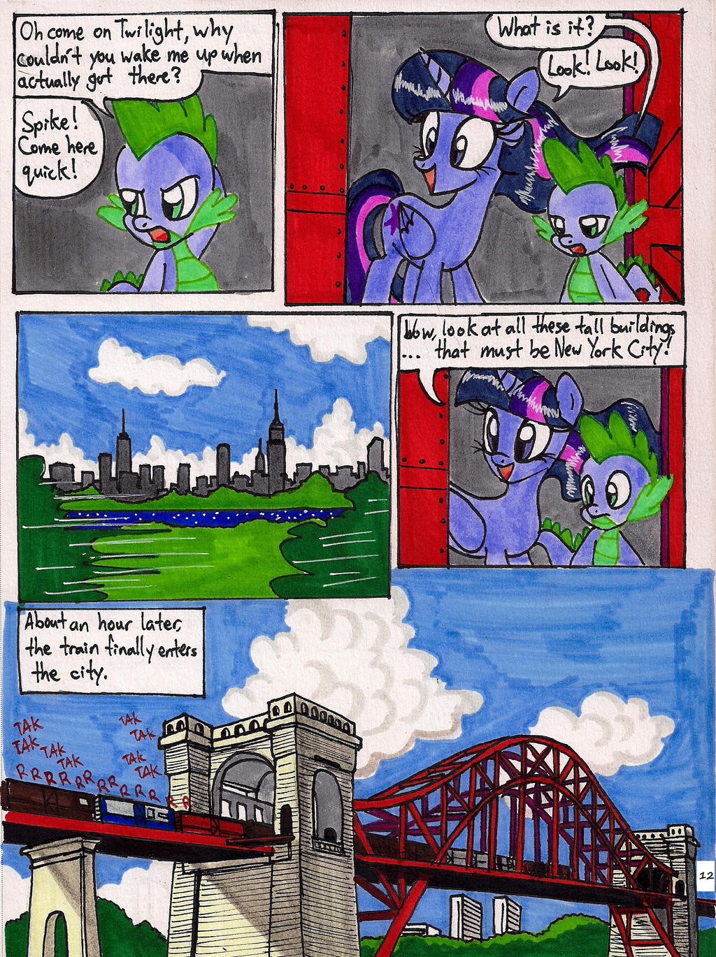 Twilight Sparkle and the Big City Page 12