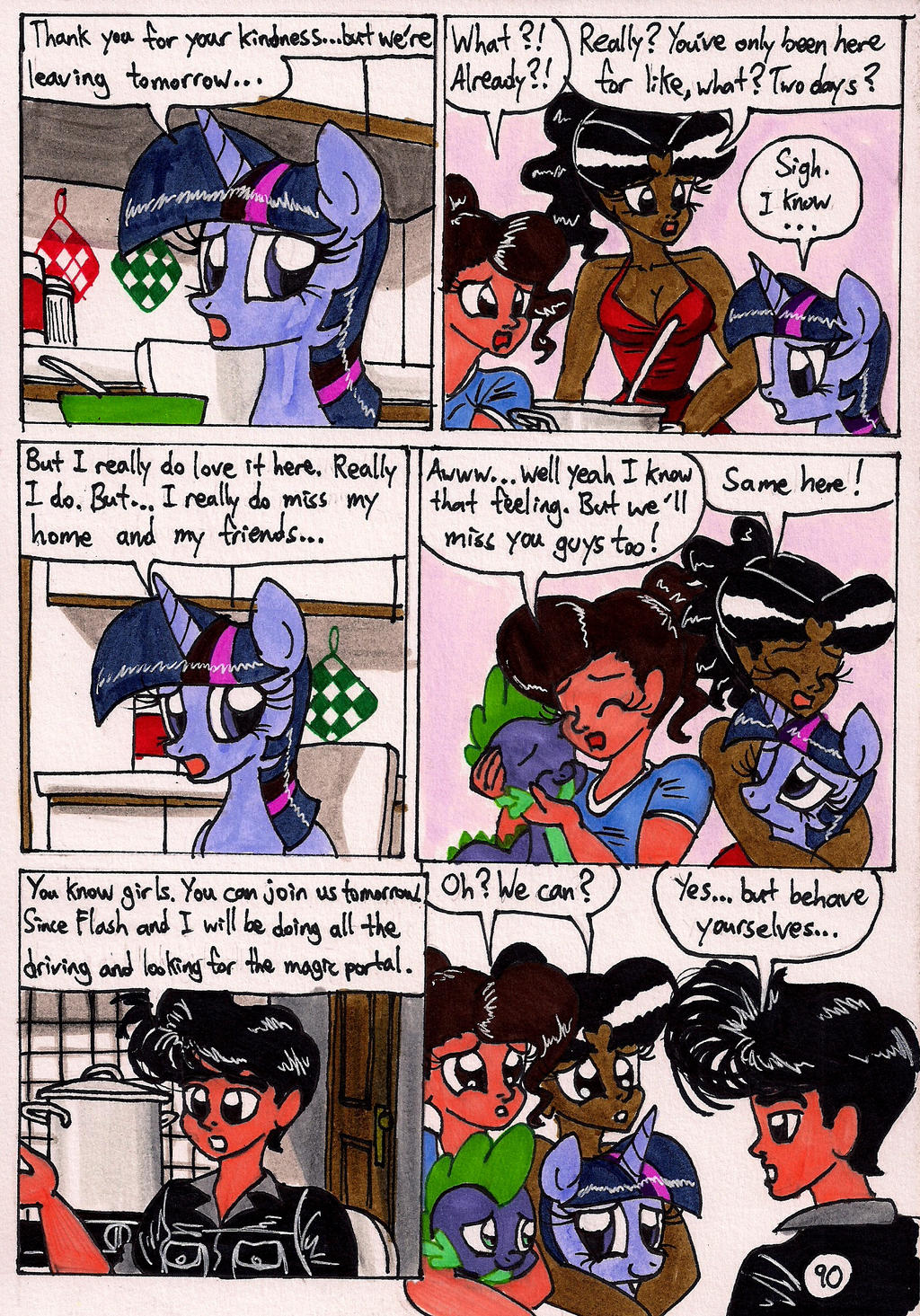 Twilight Sparkle and the Big City Page 90