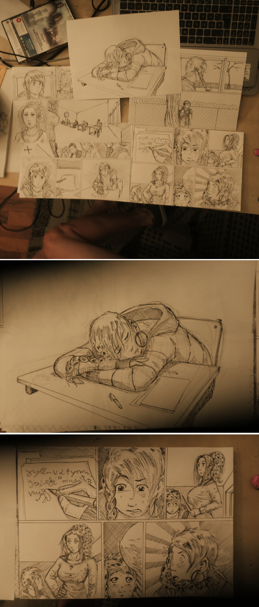 Webcomic Work Webcomic - work in Progess Preview. by CF-Jot on DeviantArt