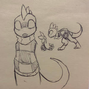 Goner kid work doodles