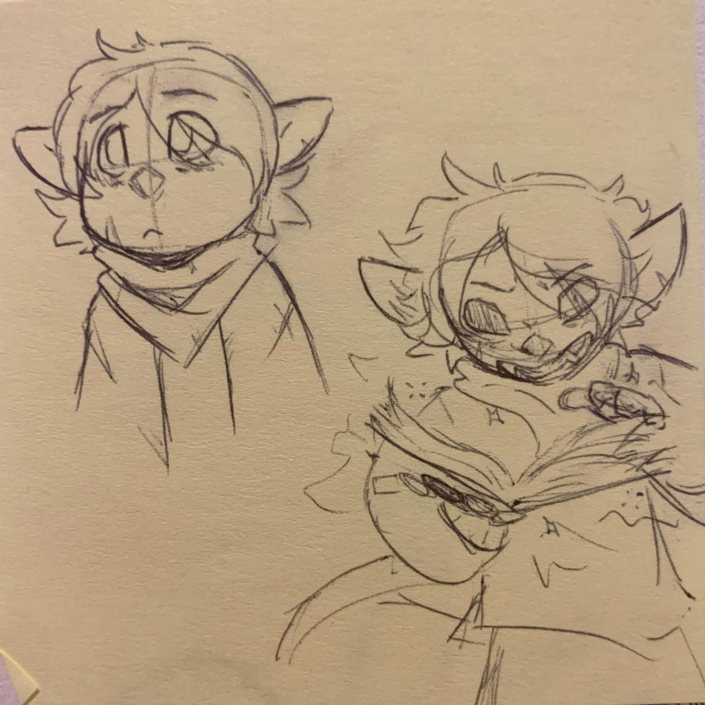 A very tired little mage