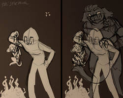 Protective Big Sibling Piglin