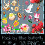 Pack by Blue Butterfly PNG 20 #1