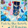 Pack by Blue Butterfly PNG 20 #2