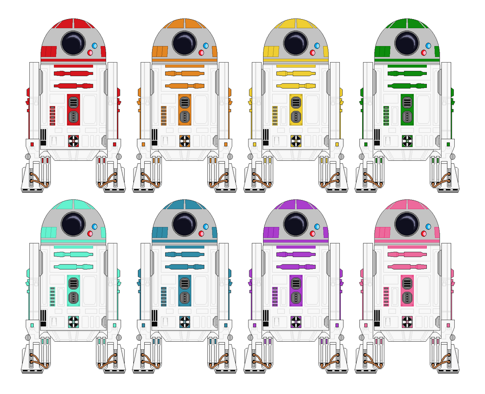 Atromech Droids KN-series Astromech Droids by Cameronwink on DeviantArt