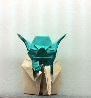 origami jedi master yoda