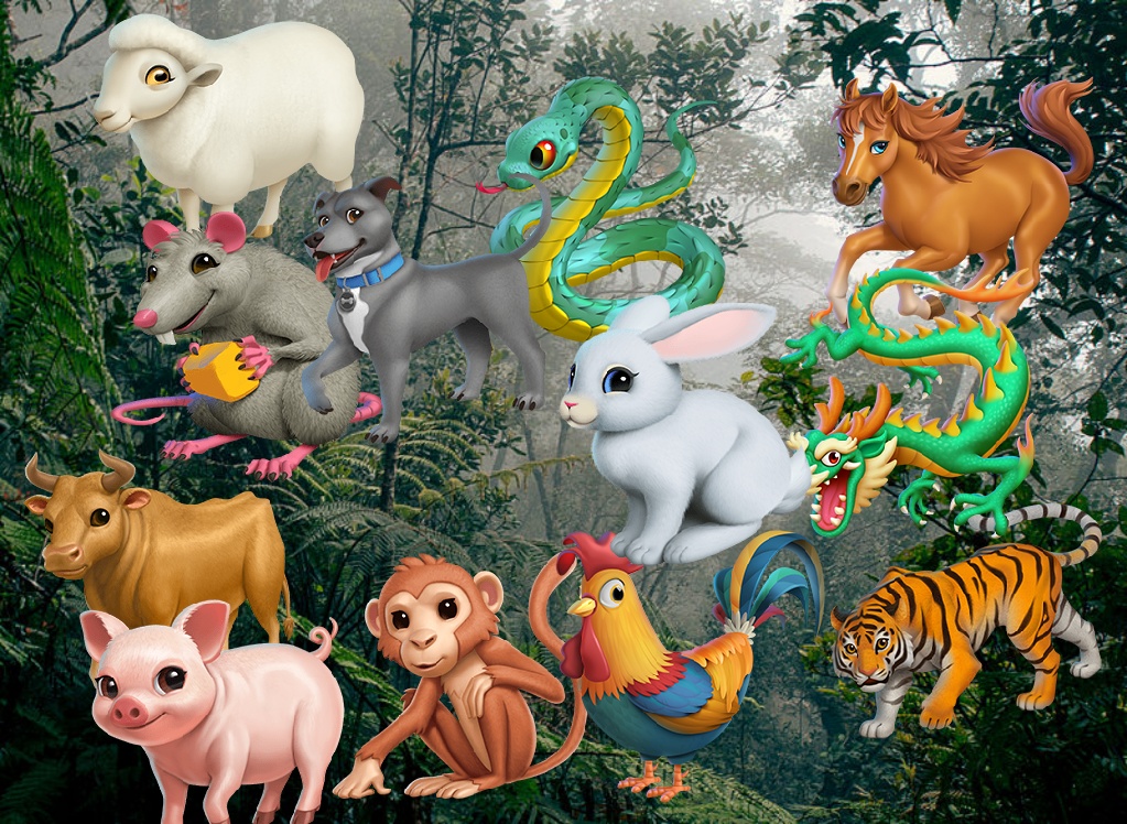 The 12 animals of the Chinese zodiac by DracoScorpio on DeviantArt The 12 animals of the Chinese zodiac by DracoScorpio on DeviantArt