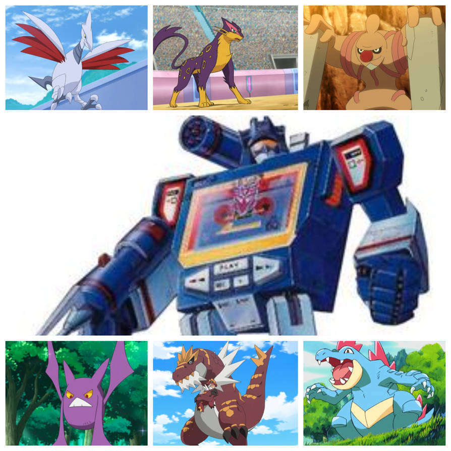 Soundwave (G1) pokemon team by DracoScorpio on DeviantArt
