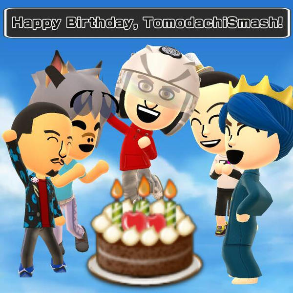 Happy Birthday, TomodachiSmash!