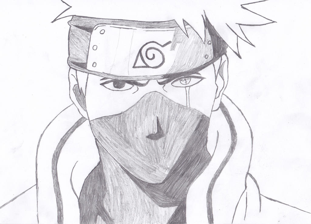 kakashi drawing by me by naruXhinata on DeviantArt