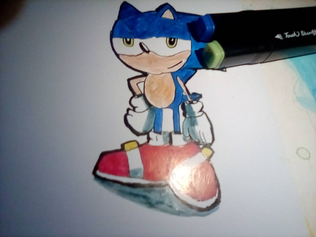 Sonic Prime Drawing by colin7941 on DeviantArt