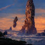 Fantasy Landscape Denali Rock