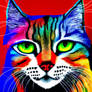 The Bright Fauvist Cat