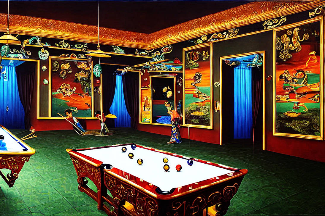 The Pool Hall by AllAiAlways on DeviantArt