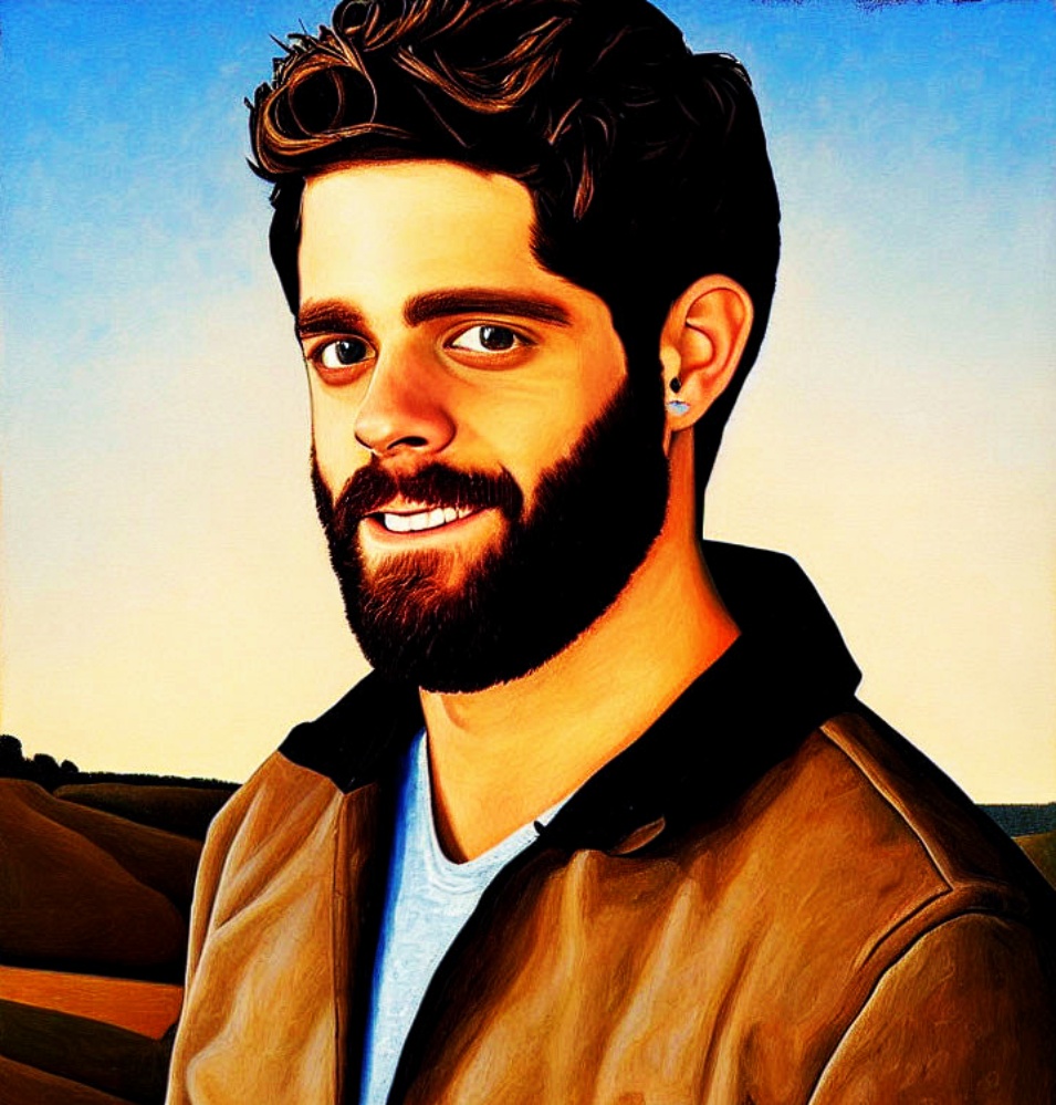 Thomas Rhett Crying Thomas Rhett by BobSmereckiArt on DeviantArt