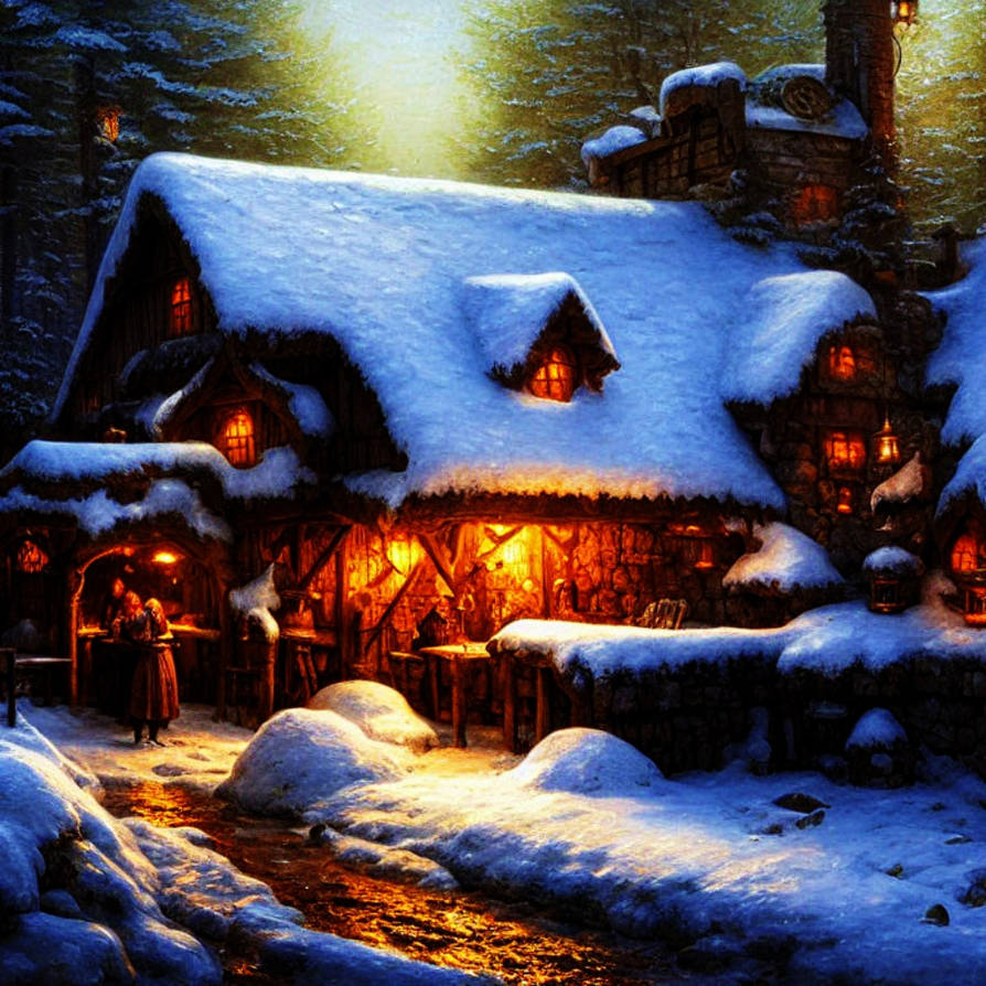 Medieval Tavern by AllAiAlways on DeviantArt