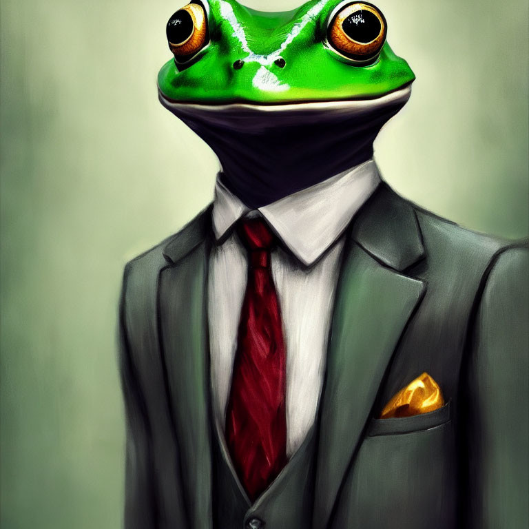 Gentleman Frog by BobSmereckiArt on DeviantArt