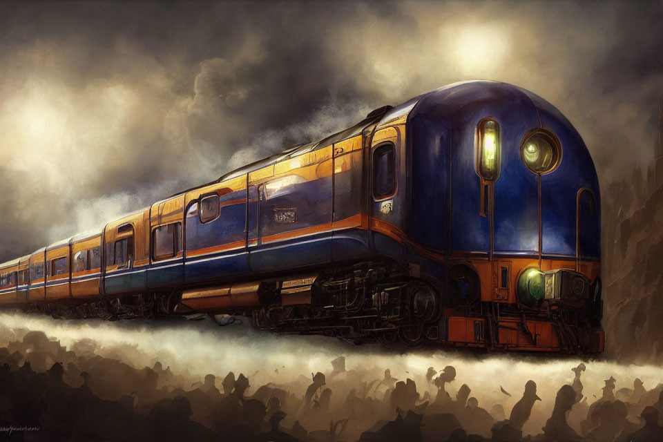 Express Train by BobSmereckiArt on DeviantArt