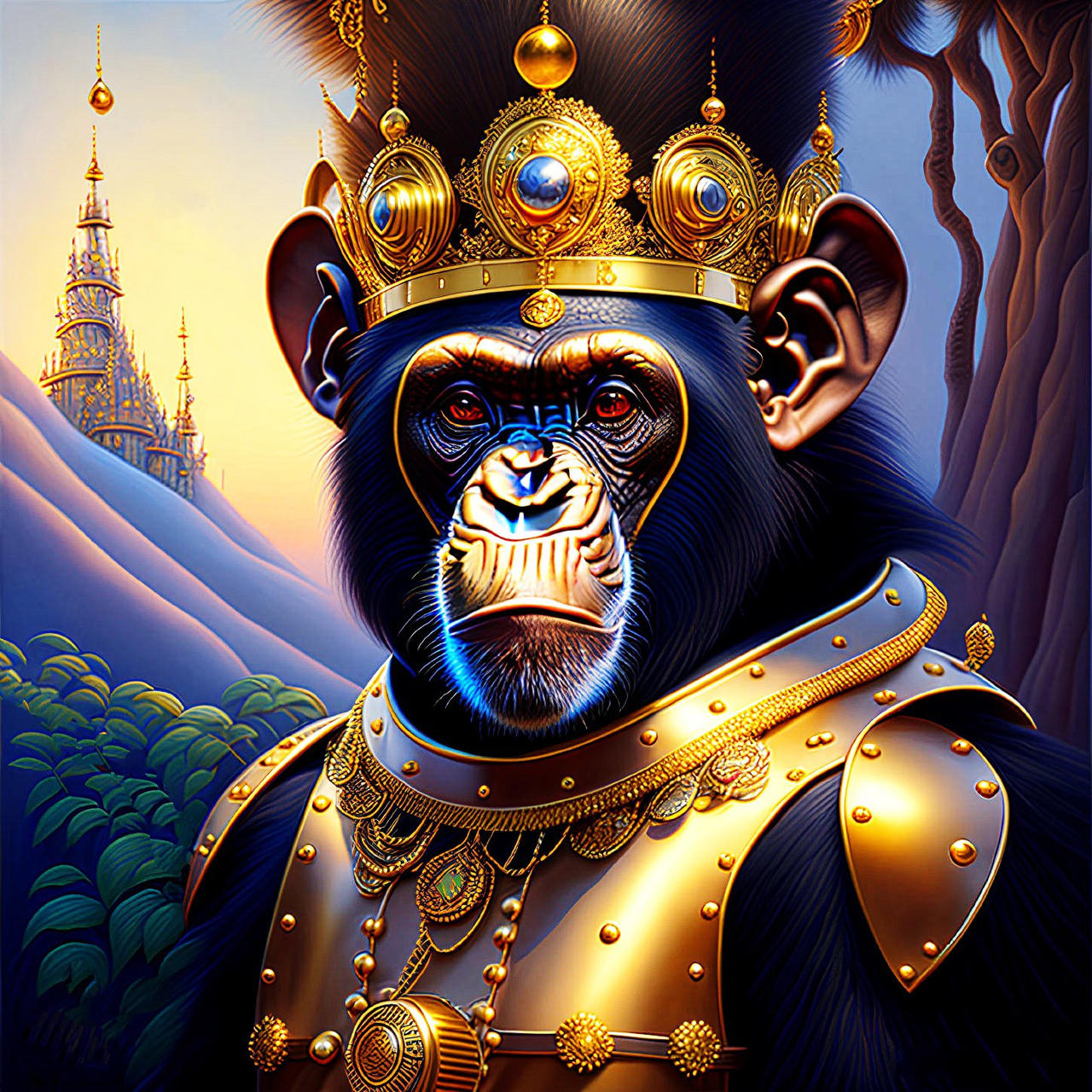 Deviantart Chimp Royal Chimp by AllAiAlways on DeviantArt