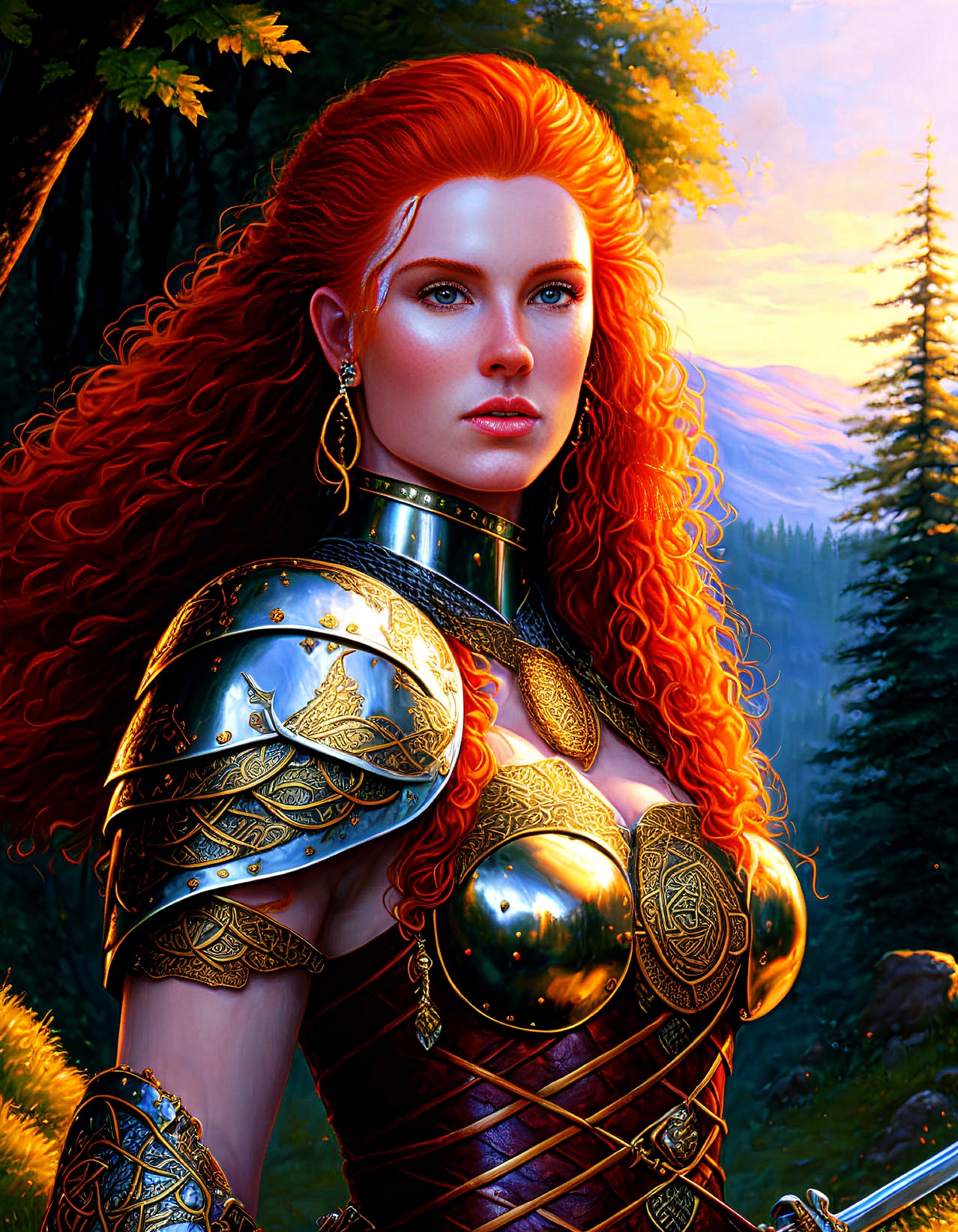 Celtic warrior by AledThompsonArt on DeviantArt