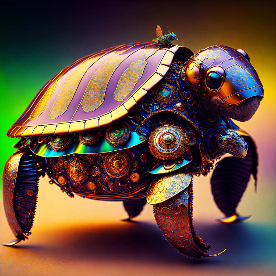 Steampunk Turtle by AllAiAlways on DeviantArt