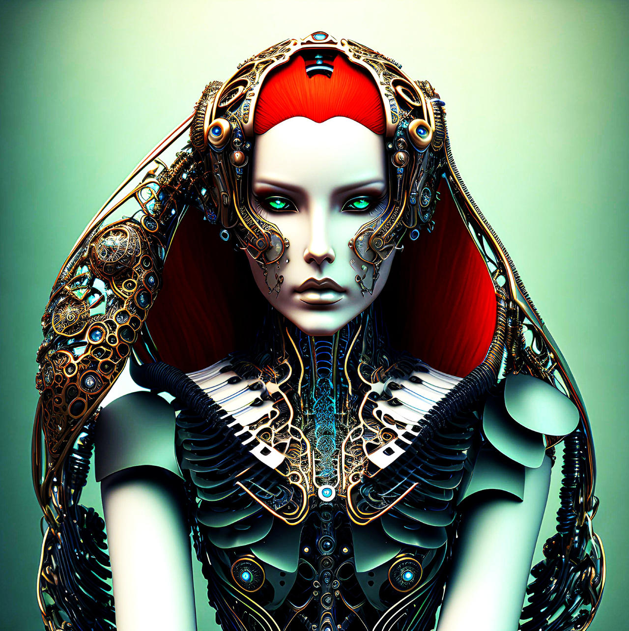 Biomechanical Android by AllAiAlways on DeviantArt