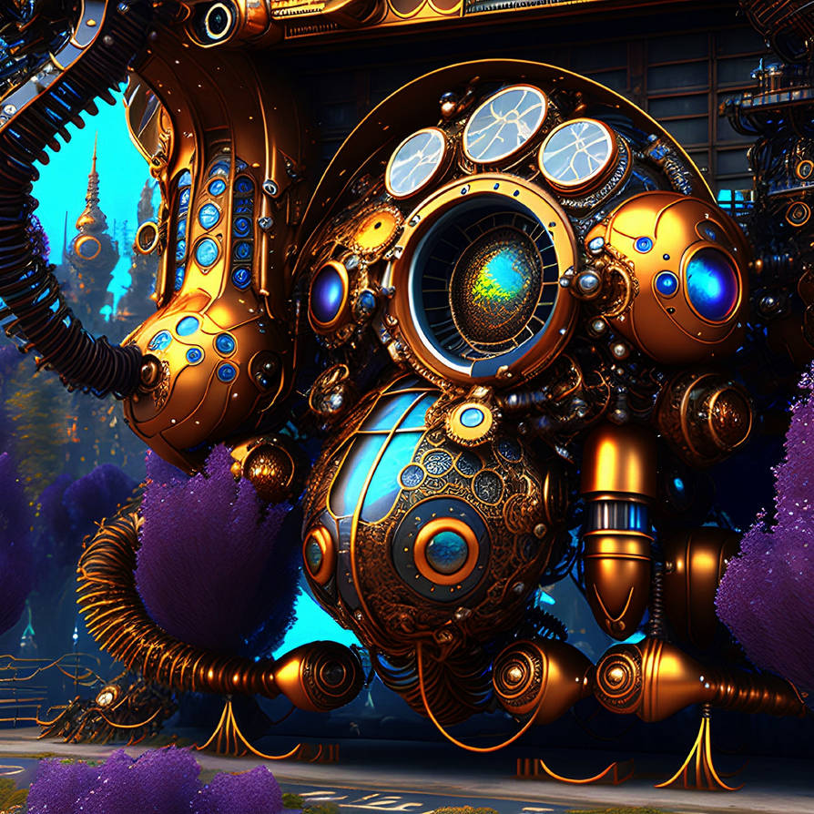 Steampunk Time Machine by AllAiAlways on DeviantArt