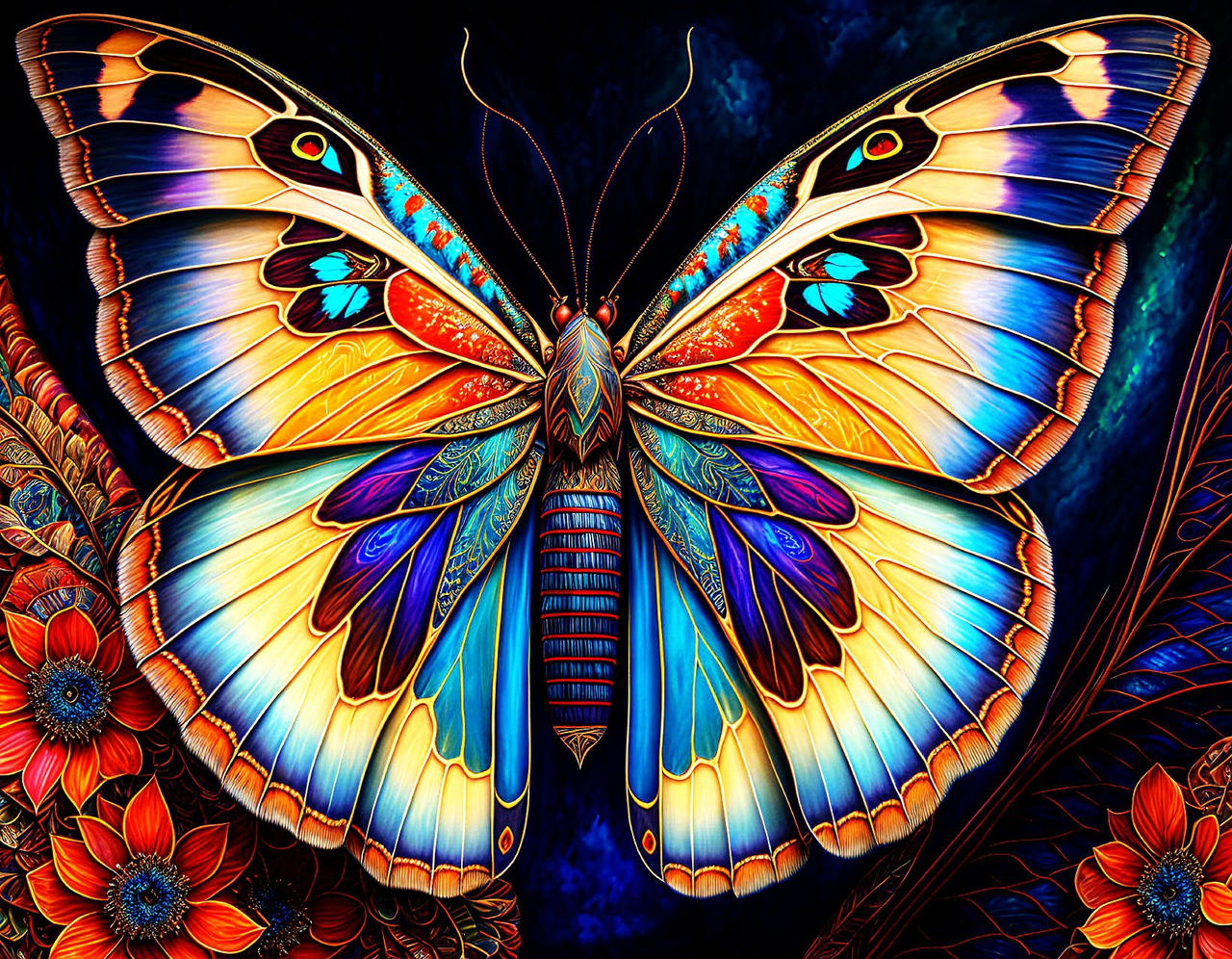 Butterfly Unusual Colors Markings Or Structures