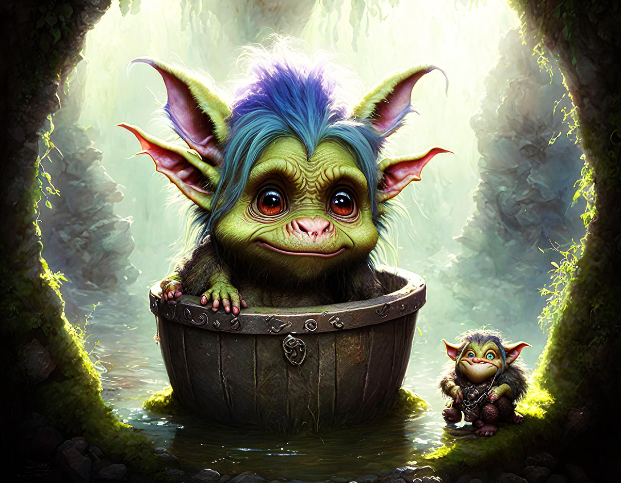 Remlin Q Four Eared Gremlin by AllAiAlways on DeviantArt