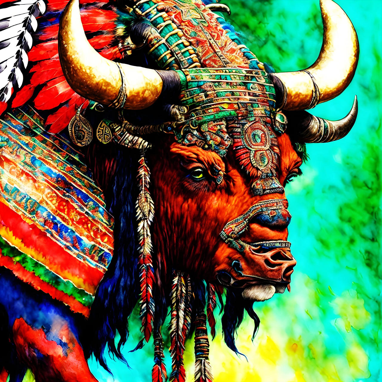 Native Pikachu Native Buffalo by NothingIsManual on DeviantArt