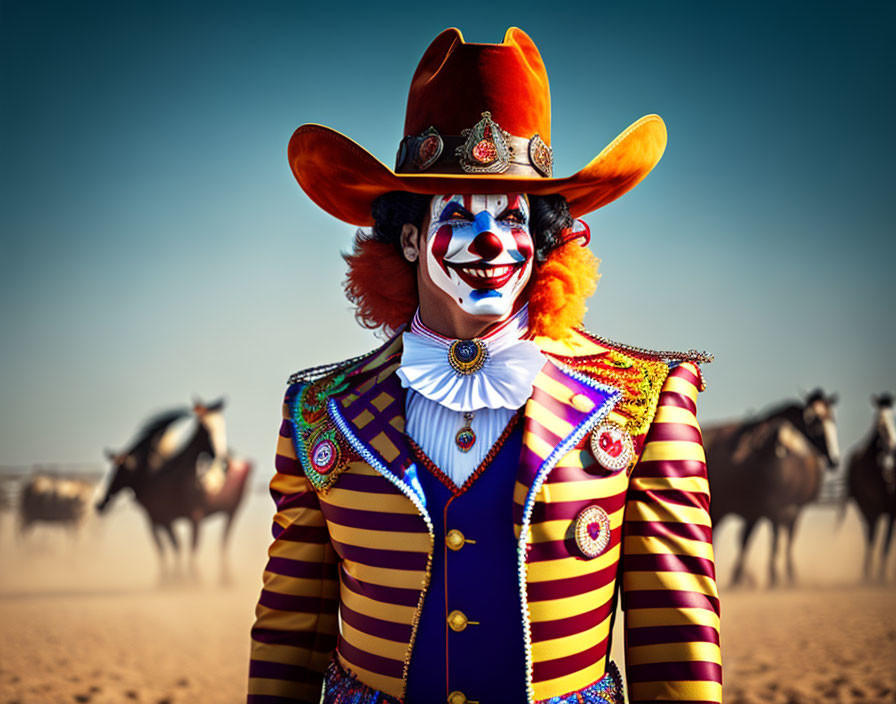 The Rodeo Clown by NothingIsManual on DeviantArt
