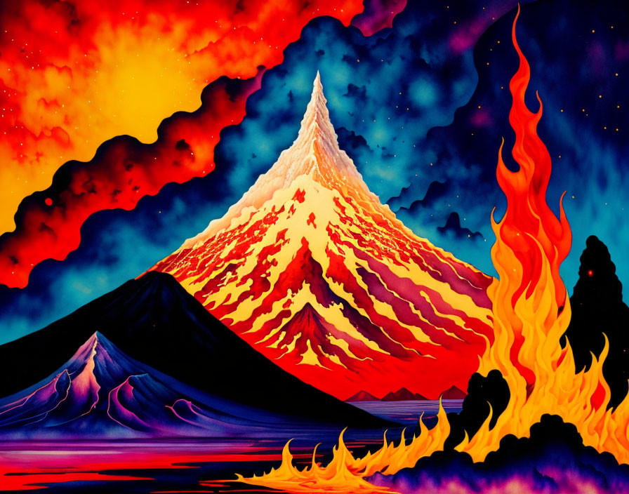 Volcano Deviantart Volcano by AllAiAlways on DeviantArt