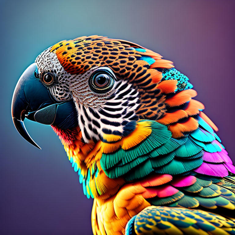 Parrot Raimbow Rainbow Parrot by AllAiAlways on DeviantArt