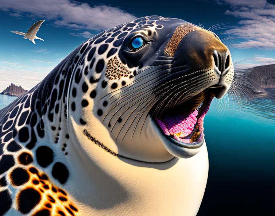 Leopard Seal By AllAiAlways On DeviantArt