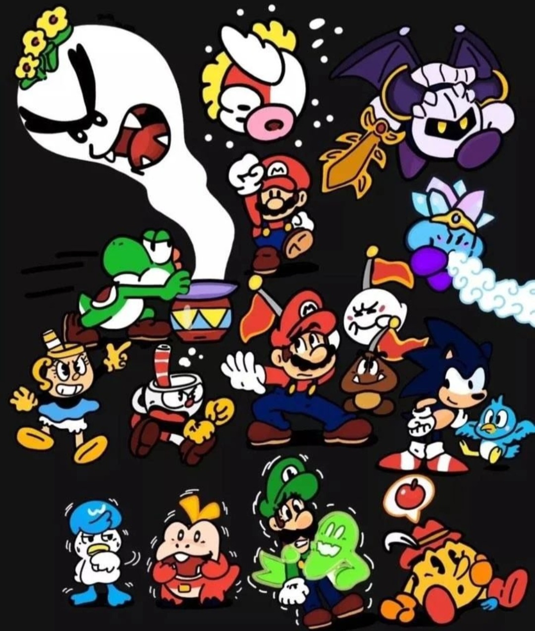 Mario Coexist Mario by YoshiNintend00 on DeviantArt