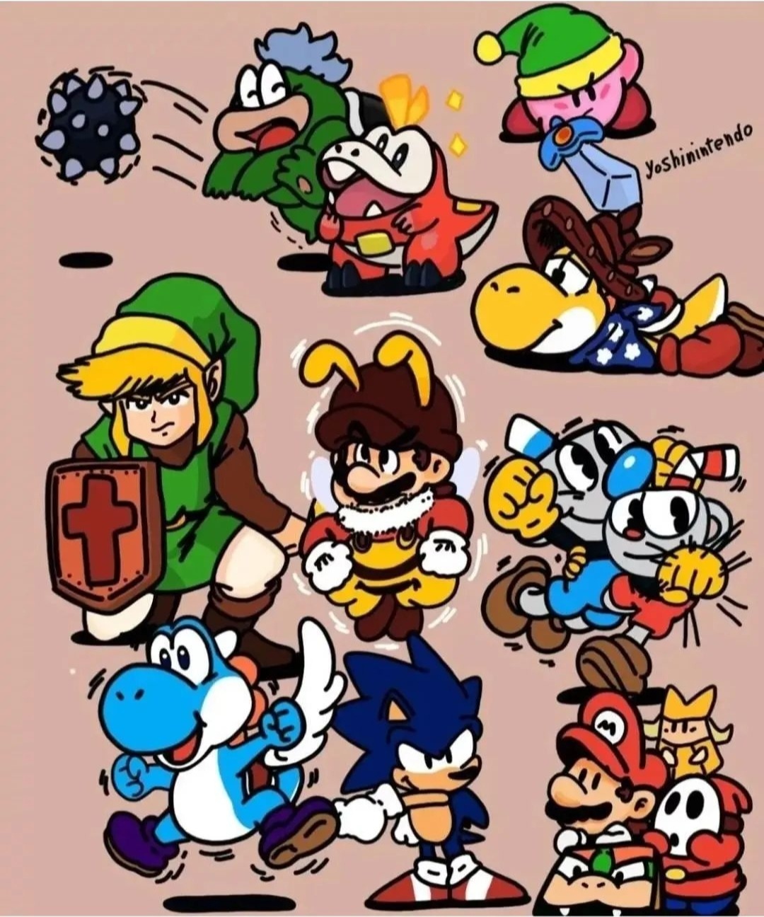 Mario Coexist Mario by YoshiNintend00 on DeviantArt